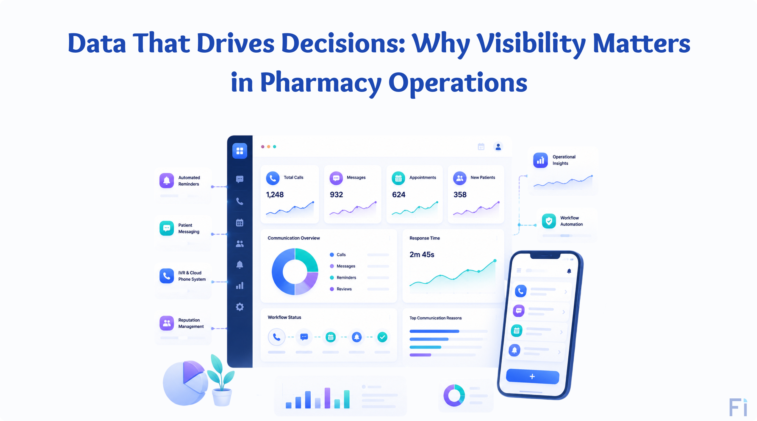 Pharmacy operational visibility and efficiency